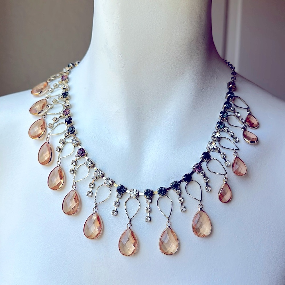SEREFINA Teardrop Cinderella Necklace